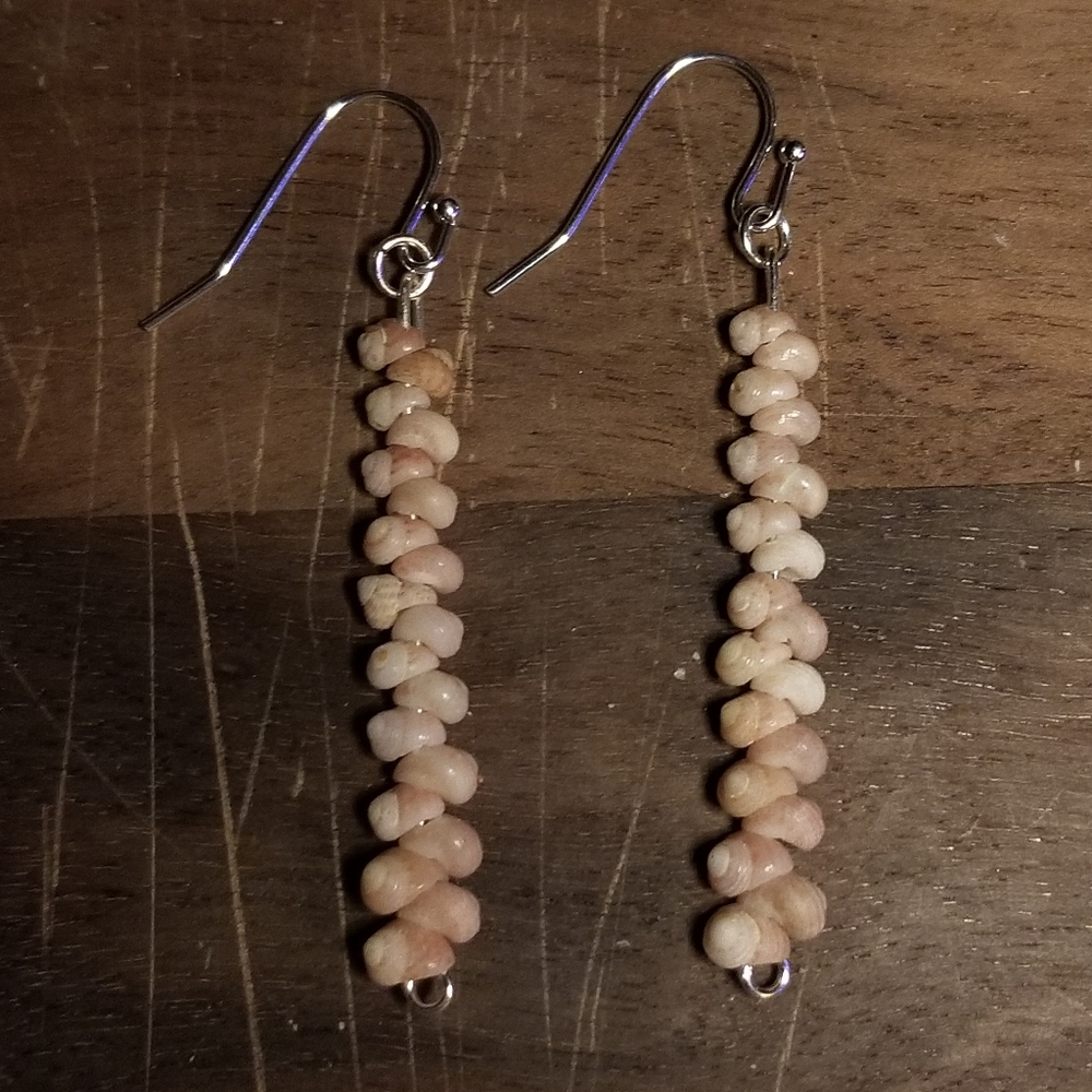 Kahelelani shell earings
